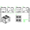 Panasonic ECOi-W léghűtéses hőszivattyús folyadékhűtő <br>
U - 140/150/170/190/210 CW&nbsp;-&nbsp;CAD fájl